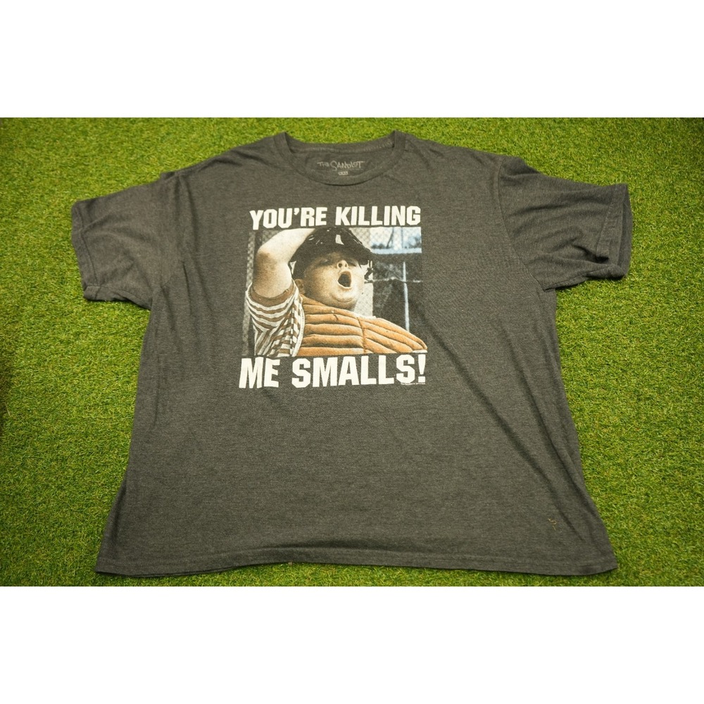 The Sandlot T-Shirt Mens 2XL Black Cotton You're Killing Me‎ Smalls Crew Neck